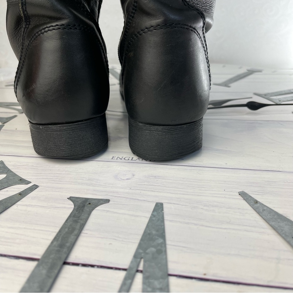 Steve Madden Black Combat Boots - Picture 14 of 14